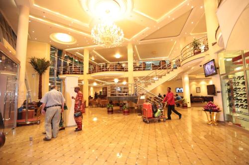 Restaurace, Friendship International Hotel. in Addis Abeba