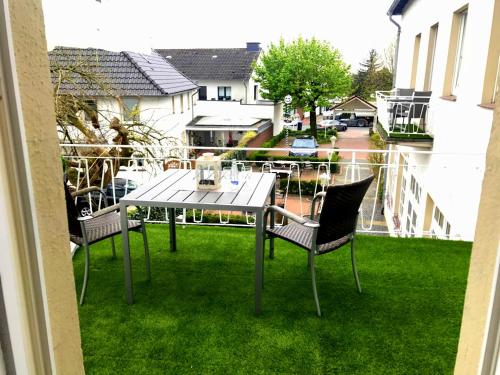 陽台/露台, Privathotel Riesenbeck in 赫斯特爾