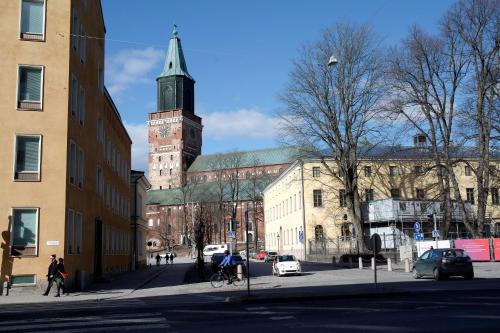 Floor plans, Cozy Apartment near Turku Cathedral Church in Luostarinmaki