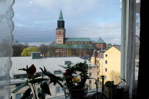 View, Cozy Apartment near Turku Cathedral Church in Luostarinmaki