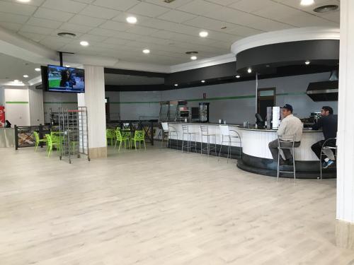 餐廳, Hotel Alonso de Monroy in 蒙萊貝爾比斯