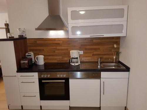 köök, Ferienwohnungen Durgut in Ringsheim