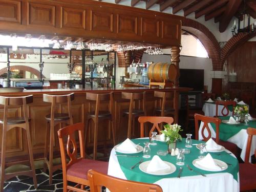 مطعم, Hotel Vista Hermosa in كويرنافاكا