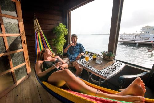 Balkons/terase, Utila Lodge in Utila