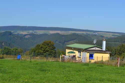 Auf der Weide in Lichtenhain, Deutschland