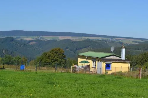 Auf der Weide in Lichtenhain, Deutschland