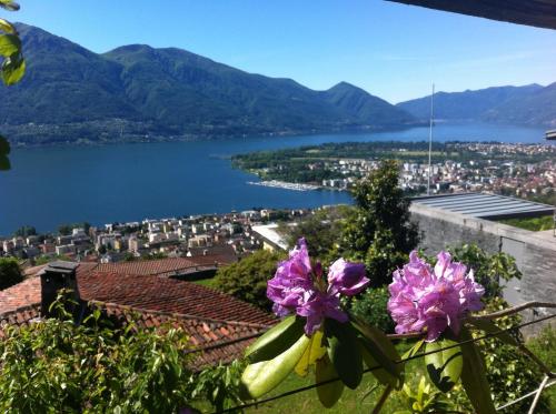 Sonnenstrahl in Locarno, Schweiz