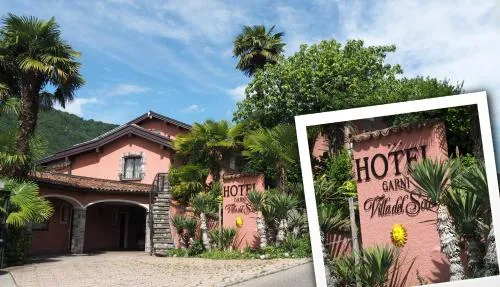 Hotel Garni Villa del Sole in Ponte Tresa, Schweiz