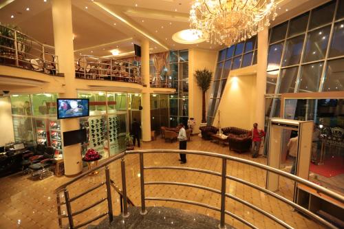 balkon/terasa, Friendship International Hotel. in Addis Abeba