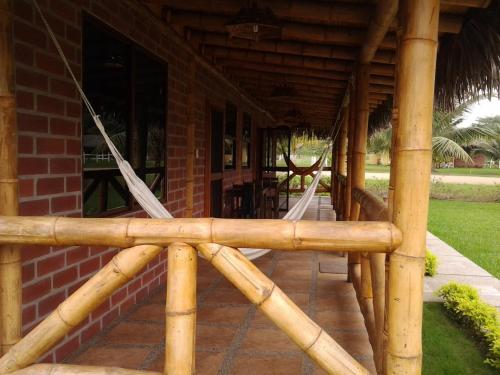 Terraza/balcón, Las Cabanas in Olon