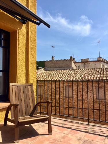 Balcó/terrassa, Apartament Can Callis in Castelló d'Empúries