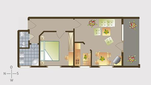 Apartment - Ground Floor room in Haus Am Mühlenweg
