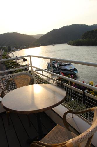 Utsikt, Rheinhotel Lilie in Boppard