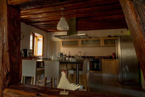Kitchen, La Maison d'Emilie in Rouffach