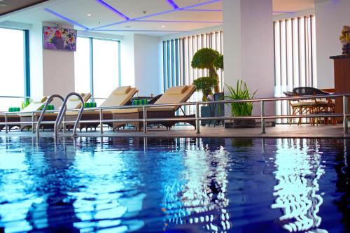 Swimming pool, Arthama Hotels Losari Makassar in Makassar