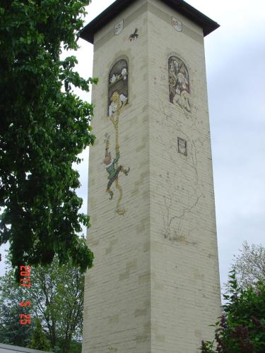 Am Märchenturm in Blankenburg, Deutschland