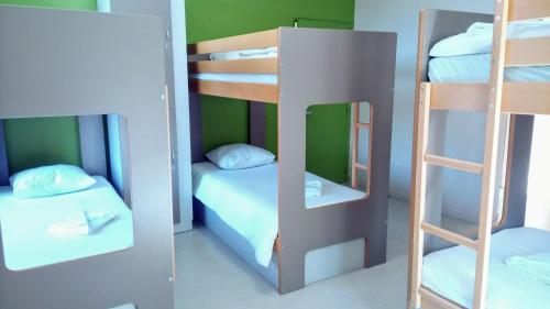 3 bunk beds