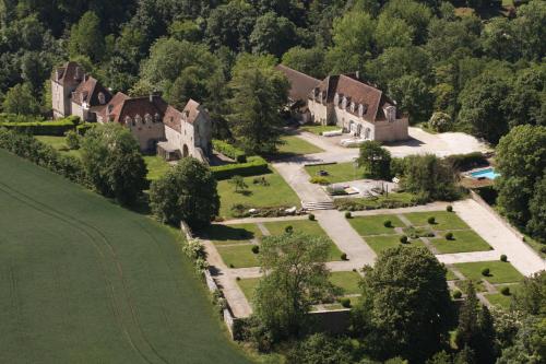 Vista exterior, Château de Montramé (Chateau de Montrame) in Provins