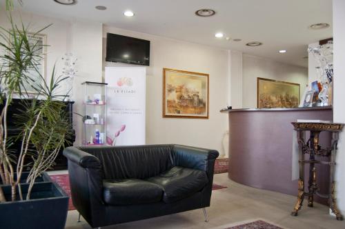Koplietošanas atpūtas telpa ar TV, Hotel Leon Bianco in Adria (Rovigo)
