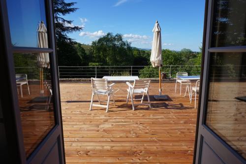 Balkons/terase, Le Montellier in Gleize (Rhone-Alpes)
