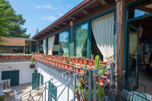 Kilátás, Hotel La Tramontana in San Domino