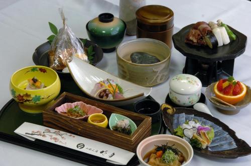 Food and beverages, Noren Yado Meigetsu in Tsuwano