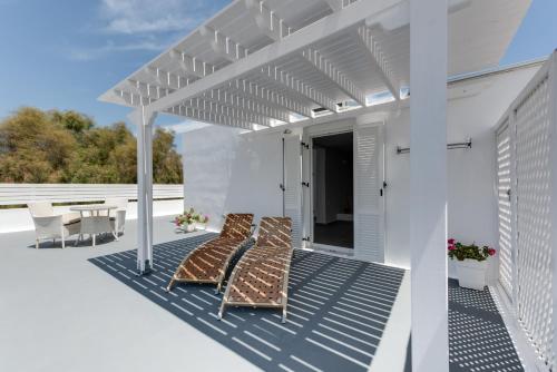 شرفة/ تراس, Hotel Eucalyptus in ميساريا