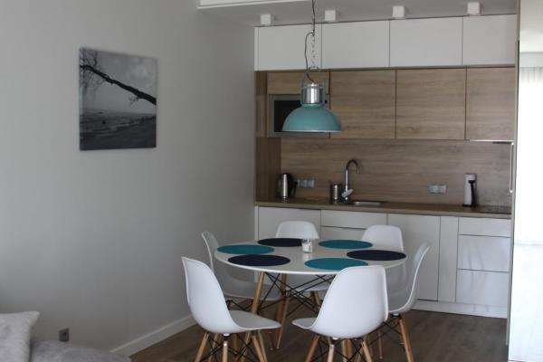 A la foto es mostra l'objecte Apartament z ogrodkiem situat a la ciutat de Skalno.