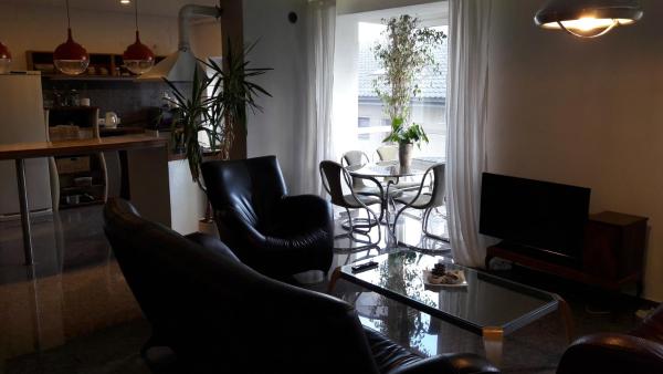 A la foto es mostra l'objecte Vilnius Luxury Apartment 1 situat a la ciutat de Kalvarijos.
