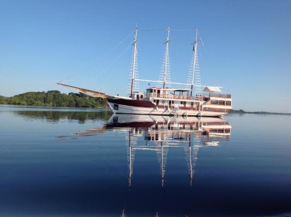 Na zdjęciu widoczny jest obiekt MV Desafio położony w mieście Manaus.