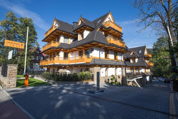A la foto es mostra l'objecte Zakopiańskie Tarasy SPA Odkryj Zakopane situat a la ciutat de Zakopane.