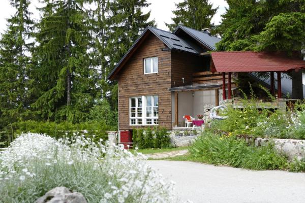 Na fotografii je vidět objekt Vlašić House nacházející se ve městě Vlašić.