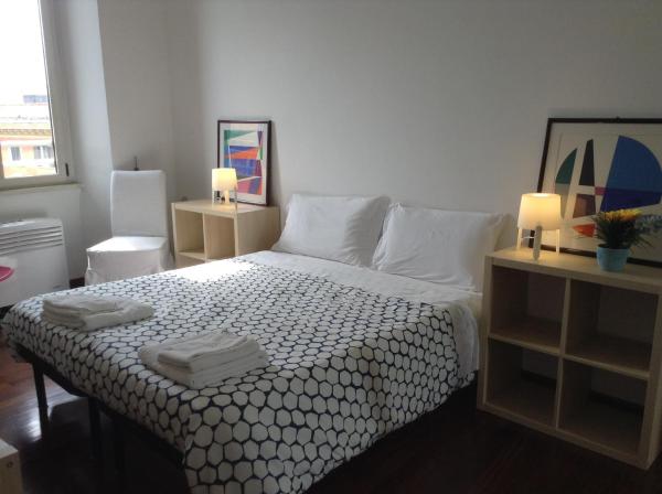 Na fotografii je vidět objekt B&B A Casa Di Nancy nacházející se ve městě Řím.