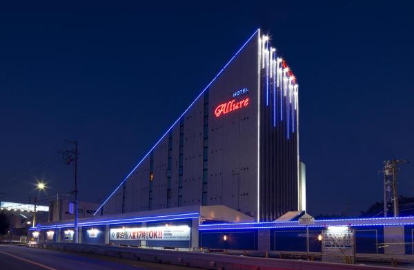 På bildet vises objektet Hotel Allure (Adult Only) som ligger i byen Obu.