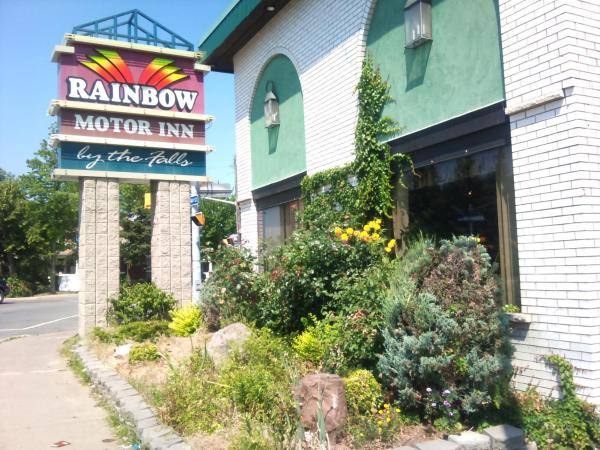 A la foto es mostra l'objecte Rainbow Motor Inn - Fallsview situat a la ciutat de Niagara Falls.