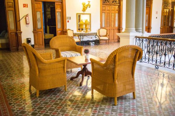 A la foto es mostra l'objecte El Gran Hotel situat a la ciutat de Mérida.