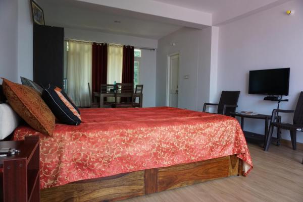 Nella foto è visibile l'oggetto Satobari Greens Homestay situato nella città di McLeod Ganj.