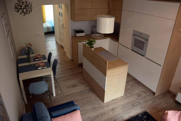 Na fotografii je vidět objekt Apartament Zawiszy Czarnego 10 nacházející se ve městě Košalín.
