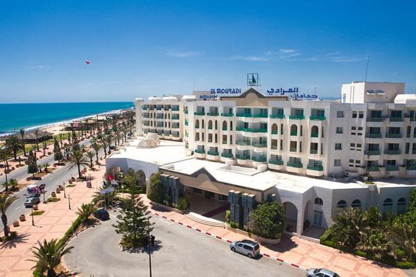A la foto es mostra l'objecte El Mouradi Hammamet situat a la ciutat de Hammamet.