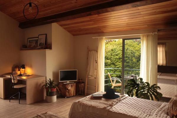 Na zdjęciu widoczny jest obiekt Villa Várzea Nomad Nest położony w mieście Várzea.