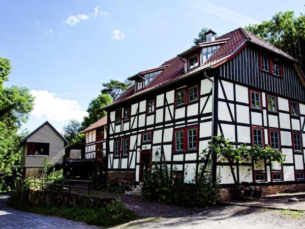 A la foto es mostra l'objecte Watermill Stay with Garden situat a la ciutat de Berga.