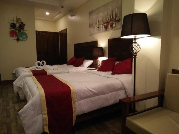 Na fotografii je vidět objekt Hotel Maefinn nacházející se ve městě Nabalabag.