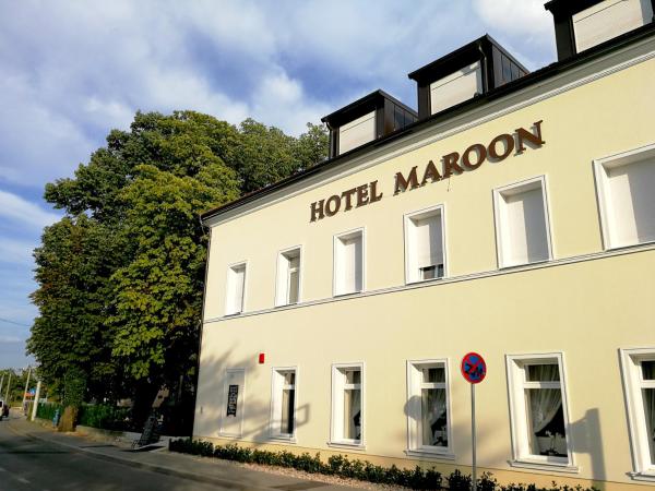 A la foto es mostra l'objecte Hotel Maroon situat a la ciutat de Zagreb.