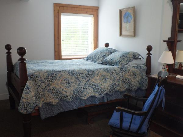 A la foto es mostra l'objecte Scarborough Inn situat a la ciutat de Roanoke Island.