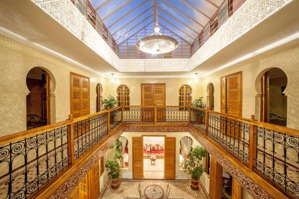 På billedet ses objektet Riad Dar Saidi beliggende i byen Rabat.