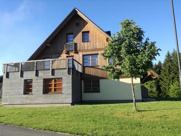 På billedet ses objektet Pohoda v Říčkách beliggende i byen Říčky.