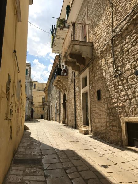 A la foto es mostra l'objecte Ca' del Borgo situat a la ciutat de Venosa.