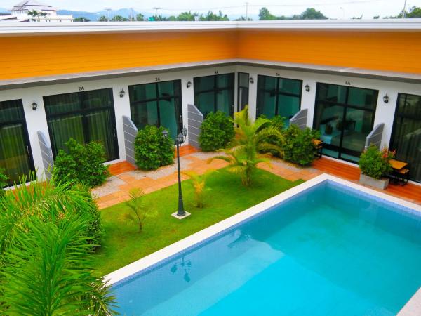Na fotografii je vidět objekt Shafa Resort nacházející se ve městě Mae Sot.