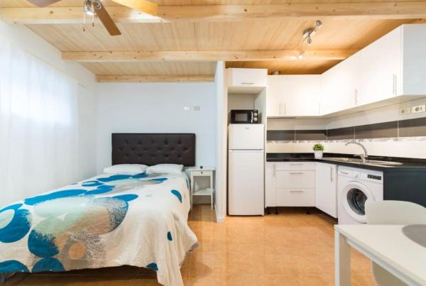 På billedet ses objektet Studio Las Palmas Central Rooms beliggende i byen Las Rehoyas.