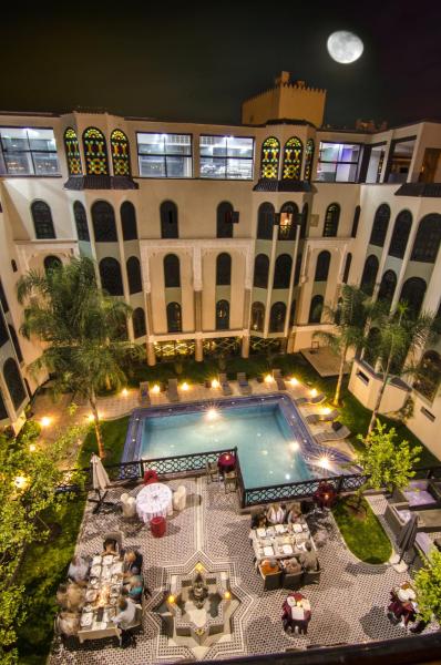 Kuvassa näkyy kohde Palais Ommeyad Jacuzzi Suites & Spa, joka sijaitsee kaupungissa Fès.